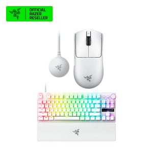 [SET] 레이저코리아 Razer Huntsman V3 Pro TKL White US + Razer Viper V4 Pro 화이트