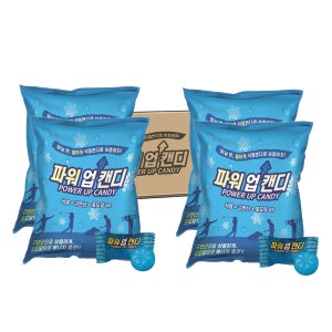 온열질환예방캔디 식염캔디 2.4kg 4봉지 1box 파워업캔디 폭염예방 혹서기 근로자폭염예방 산업안전 더위예방 식염포도당