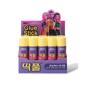 [케데헌x아모스]케이팝 데몬 헌터스 헌트릭스 딱풀 25g 20p