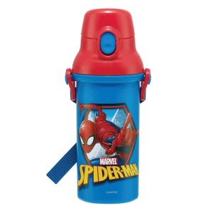 스파이더맨 25 원터치 물통 480ml 휴대용 가벼운 보틀