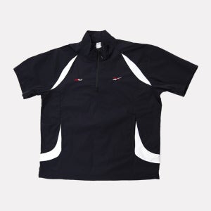 리복 리복X마스터욱 반팔 아노락 - 블랙 REJU5FA71BK