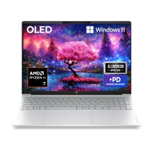 HP 옴니북5 16-bp0009AU Ryzen AI 7 445 16GB 512GB OLED 업무용 노트북
