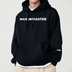 메종마스터 베이직 후드티 남성 (블랙)