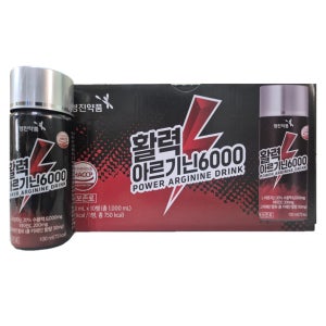 영진약품 활력 아르기닌6000 100병 아르지닌 에너지드링크