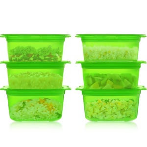 옆집의 미라클 프레시존 집밥용기 6개 SET 냉동밥 이유식 신선 보관