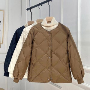 여성 경량패딩 깔깔이 퀼팅 점퍼