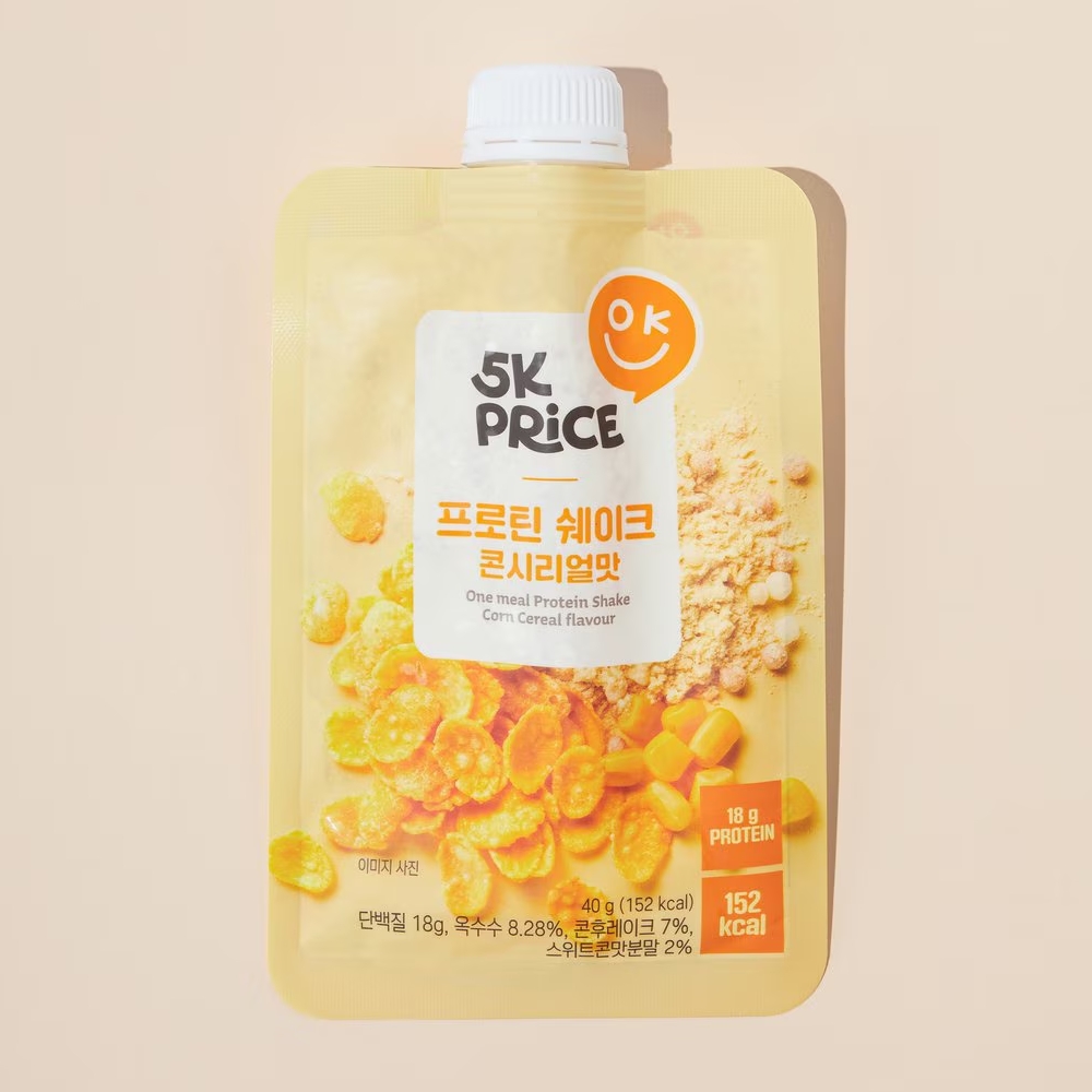 오케이프라이스 5K프라이스 프로틴 쉐이크 콘시리얼맛 성분 분석