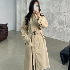 26SS 막스마라 WKDDIVA 발수 코튼 트렌치 코트 001 베이지