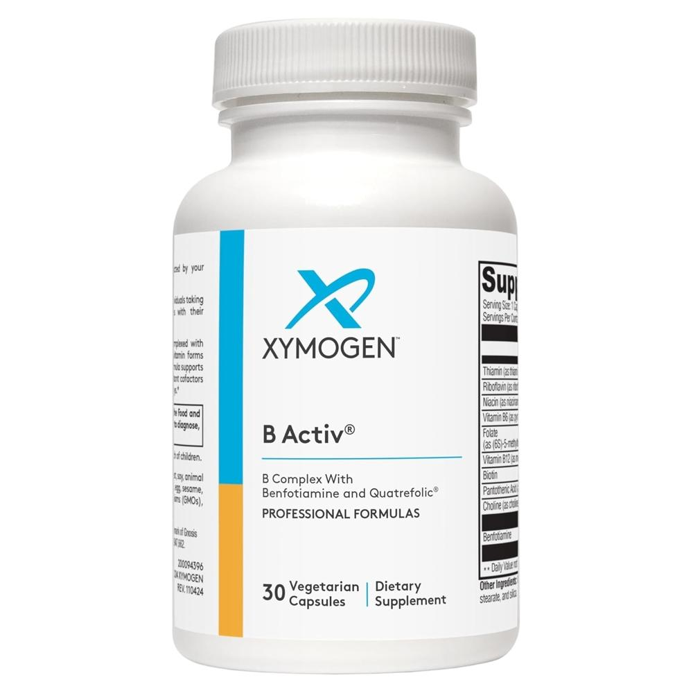 <b>자이모겐 비타민</b> B 컴플렉스 30 베지캡슐 1팩D