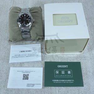 오리엔트 RN-AC0Q01B Mako40 오토매틱 손목 시계