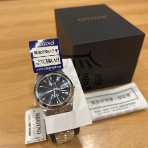 시티즌 Citizen REGUNO 남성 솔라 테크 메탈 손목 시계 RS25-0052B