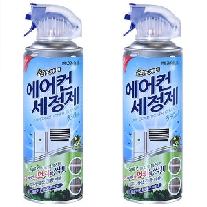 산도깨비 에어컨세정제 스프레이 330ml, 2개