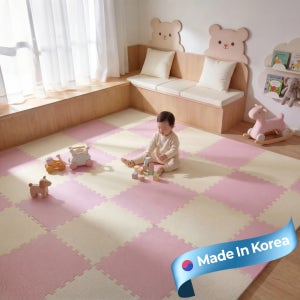 국내생산 스탠다드 층간소음매트 퍼즐매트 파스텔 놀이방 키즈카페 어린이집 100x100cm