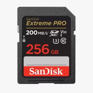 SDXC Class10 Extreme Pro UHS-I U3 V30 256GB