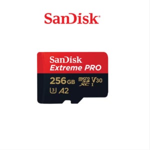 샌디스크 마이크로 SD카드 256GB Extreme Pro 핸드폰 블랙박스 외장 메모리