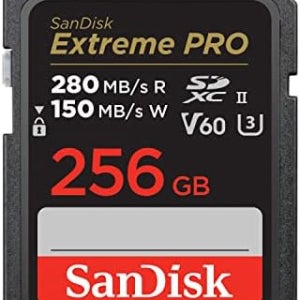 샌디스크 SD카드 익스트림 프로 V60 256GB 256기가 SDXEP 캐논 소니 메모리