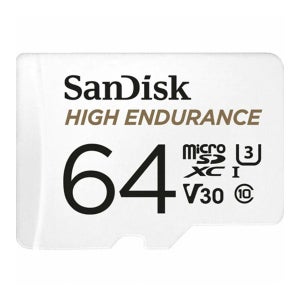 SOI 샌디스크 블랙박스&CCTV 전용 마이크로SD카드 64GB CLASS10 SANDISK HIGH ENDURANCE MICRO SDXC 블랙