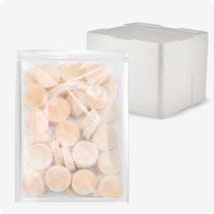 [다인] 손질 가리비 관자살 (45~50미) 구잉용 조개구이 개아지살 500g, 25개
