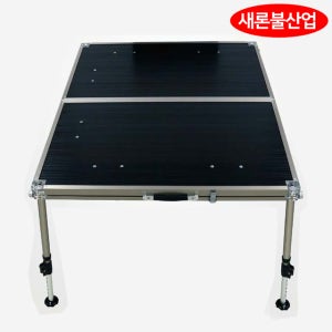 새론불 필스피드 블랙에디션 민물 낚시 좌대 슬림 접지발판 특대 1000x1200