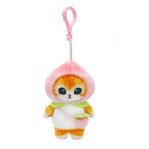모후샌드 모프샌드 과일 코스튬 가방고리 9cm 복숭아