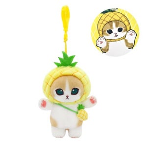 모후샌드 모프샌드 과일 코스튬 가방고리 9cm 파인애플