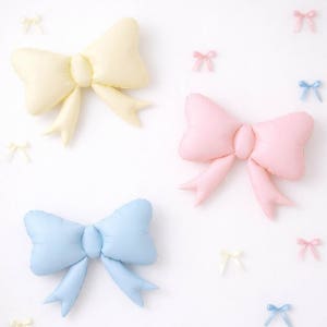 왕리본 풍선 생일 파티 장식 벽꾸미기 3color
