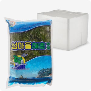 [다인] 섬마을 해초 / 국산 샐러드 해초무침 반찬 돌해초 2kg, 8개