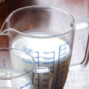 이유짱 유리 계량컵 500ml 투명계량컵