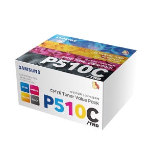 네이버페이 지급 삼성 CLT-P510C 토너 4색 패키지 (멀티) SL-C510