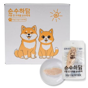 고양이파우치 순수하닭 닭가슴살, 20g, 100개