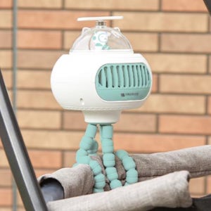 유모차선풍기 무선 자바라 문어발휴대용 저소음 선풍기