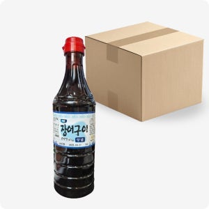 [다인] 장어구이 소스 (순한맛) 푸른 덮밥소스 생선구이양념 데리야끼 970g, 12개