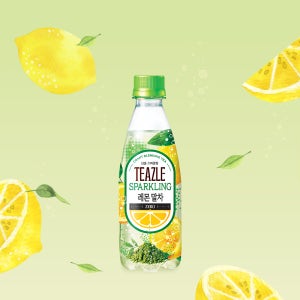 티즐 제로 스파클링 레몬 말차 350mL 20개