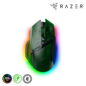 레이저 RAZER 바실리스크 V3 프로 35K 팬텀 그린 에디션 게이밍 무선 마우스 Basilisk V3 Pro 35K 그린
