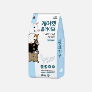 케어캣 올라이프 고양이 건식사료 20kg