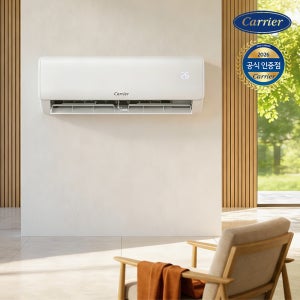 캐리어 에어컨 인버터 벽걸이형 원룸 거실 방 가정용 사무용 1등급 10평 26년형 0101GA, 전국, 설치비포함