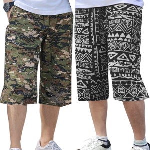 촌캉스 ICE 냉감 7부 여름바지 F506 밀리터리 작업바지 쿨소재 일바지 카모 kk