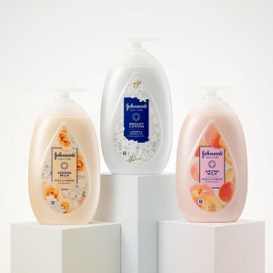 [NEW속광+물먹+청순] 존슨즈 뷰티 바디로션 향좋은 보습 자스민+로즈+피치, 500ml, 3개