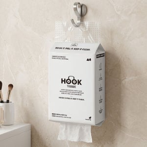 올챌린지 걸어쓰는 화장지 4겹 훅 티슈 200매 6개입 물에잘녹는 천연펄프 집들이선물