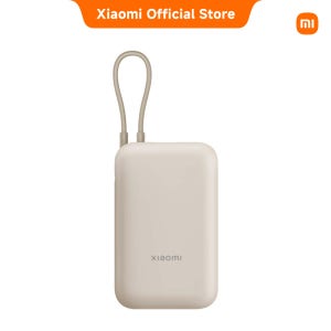 샤오미 보조배터리 10000mAh 22.5W 고속 기내반입 고속 충전 케이블 일체형