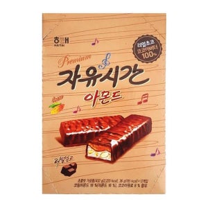 해태)자유시간아몬드(12입/CASE)-박스(12개입)