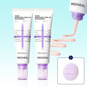 [슈퍼적립] [미니퍼프 단독증정] 메디힐 피디알엔 톤업 선세럼 (SPF 50+) 50ml, 2개