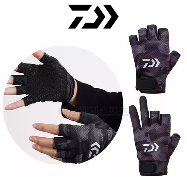 다이와 DAIWA 2026 여름 통풍 메쉬 낚시장갑 실리콘 그립 미끄럼방지 바다 루어 선상