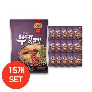 정성온 부대찌개 600g, 15개