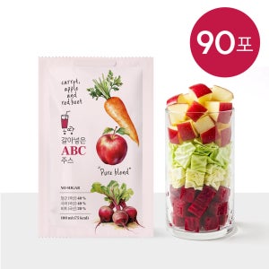 몽땅 갈아넣은 ABC 주스 100ml, 30포, 3개