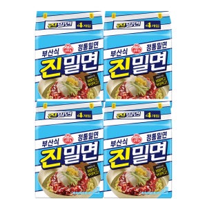 오뚜기 진밀면 135g, 16개
