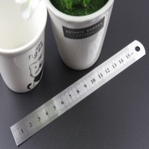 우빅 스틸자 15cm 1P 스텐자 눈금자
