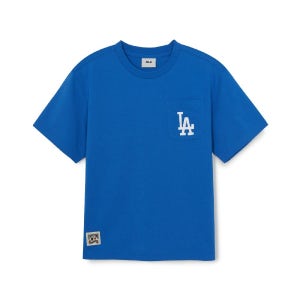 [MLB 키즈] 스트릿 베이직 클래식쿠퍼스 로고 티셔츠 LA (Cobalt Blue) 7ATSB0663