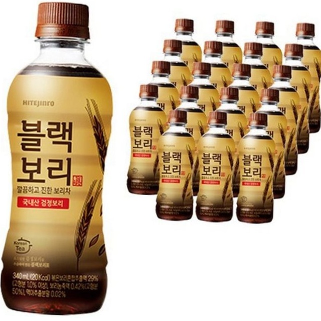 하이트진로 블랙보리 깔끔하고 진한 보리차 성분 분석