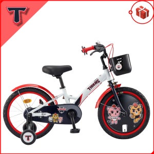 2026 삼천리 KBO 콜라보 에디션 18 기아 타이거즈 아동용 어린이 네발 자전거